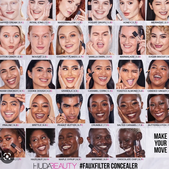 ♣️🌛Huda Beauty Hazelnut Overachiever Concealer - Picture 2 of 8